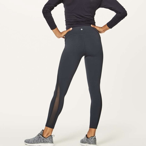 Lululemon Train Times 7/8 Pant 25" inseam in Melanite size 4 black - Picture 3 of 9